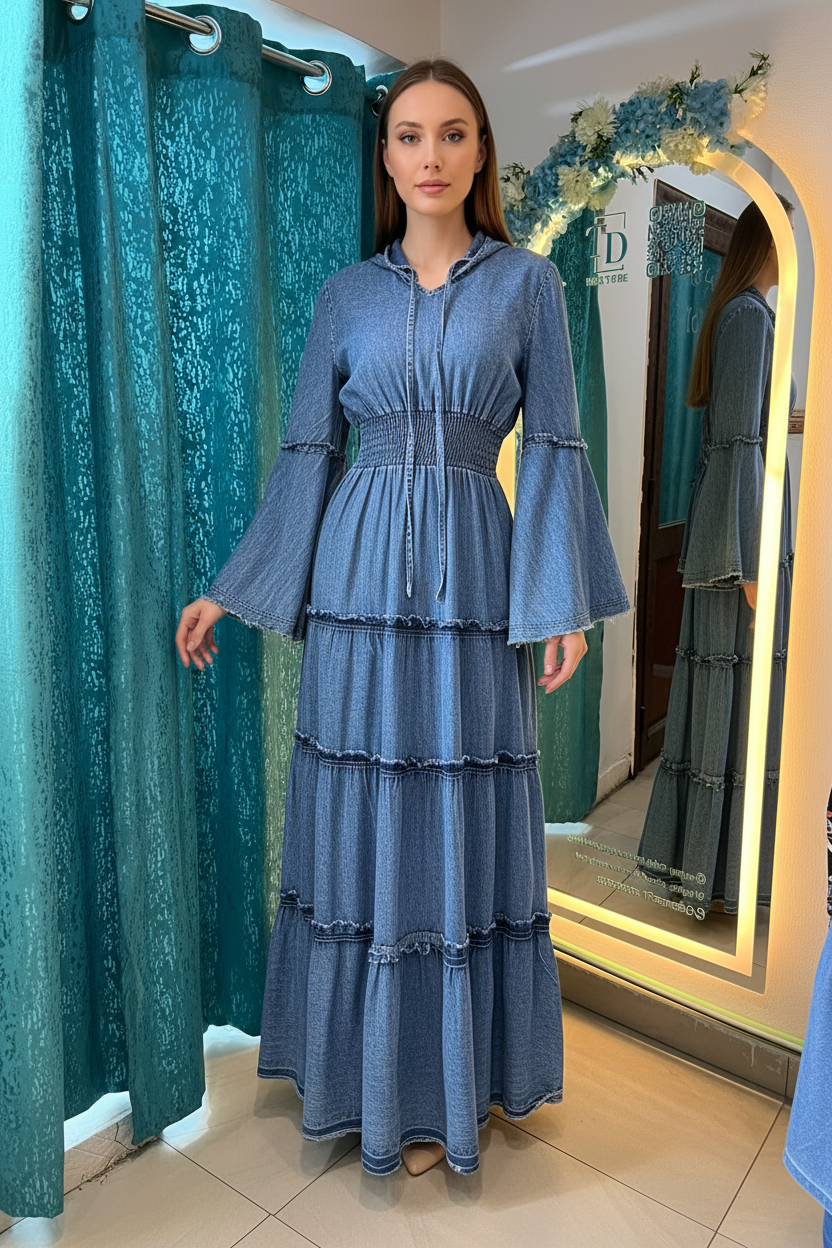 Model 1 - loose sleeves